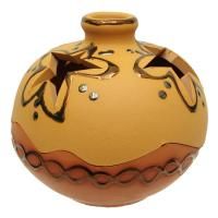 Embellecedor Bola Amarillo y Terracota